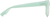 Side view of Square Glasses 124234 in Aquamarine thumbnail