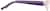 Side view of Kids’ Rectangle Glasses 124317 in Purple thumbnail