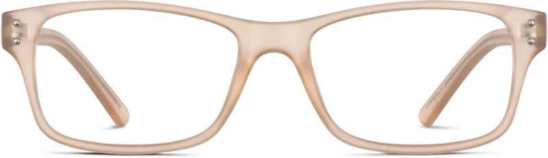 Coral Rectangle Glasses