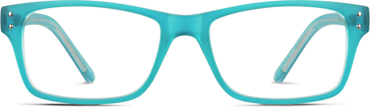 Azure Rectangle Glasses