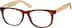 Square Glasses 124715 in Brown