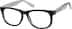 Square Glasses 124721 in Black