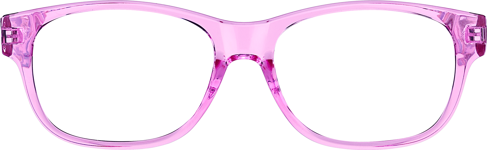 Pink Kids' Rectangle Glasses #124819 | Zenni Optical