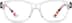Kids' Rectangle Glasses 124823 in Clear