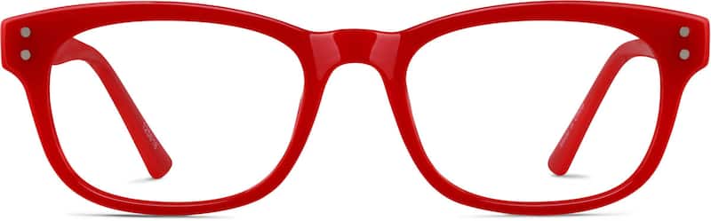 Red Rectangle Glasses
