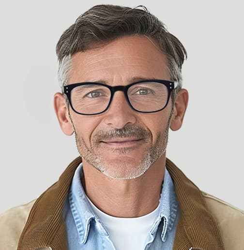 Image of Rectangle Glasses