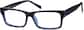Angle view of Hangtime Glasses 125116 in Blue thumbnail