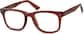 Angle view of Klutch Player Glasses 125215 in Maple thumbnail