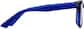 Side view of Klutch Player Glasses 125216 in Blue thumbnail