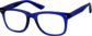 Angle view of Klutch Player Glasses 125216 in Blue thumbnail