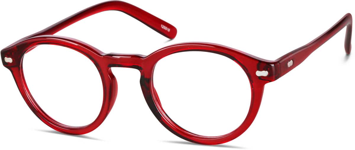 red round frame glasses