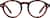 Front view of Round Glasses 125525 in Tortoiseshell thumbnail