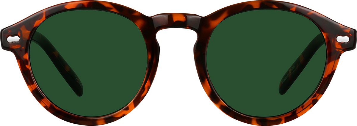 Tortoiseshell Round Glasses 125525