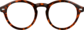 Front view of Round Glasses 125525 in Tortoiseshell thumbnail