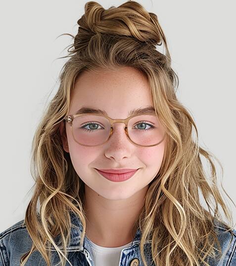 Brown Square Glasses #125615 | Zenni Optical