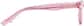 Side view of Square Glasses 125619 in Pink thumbnail