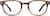 Front view of Square Glasses 125625 in Tortoiseshell thumbnail