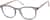 Angle view of Round Glasses 125716 in Serenity thumbnail