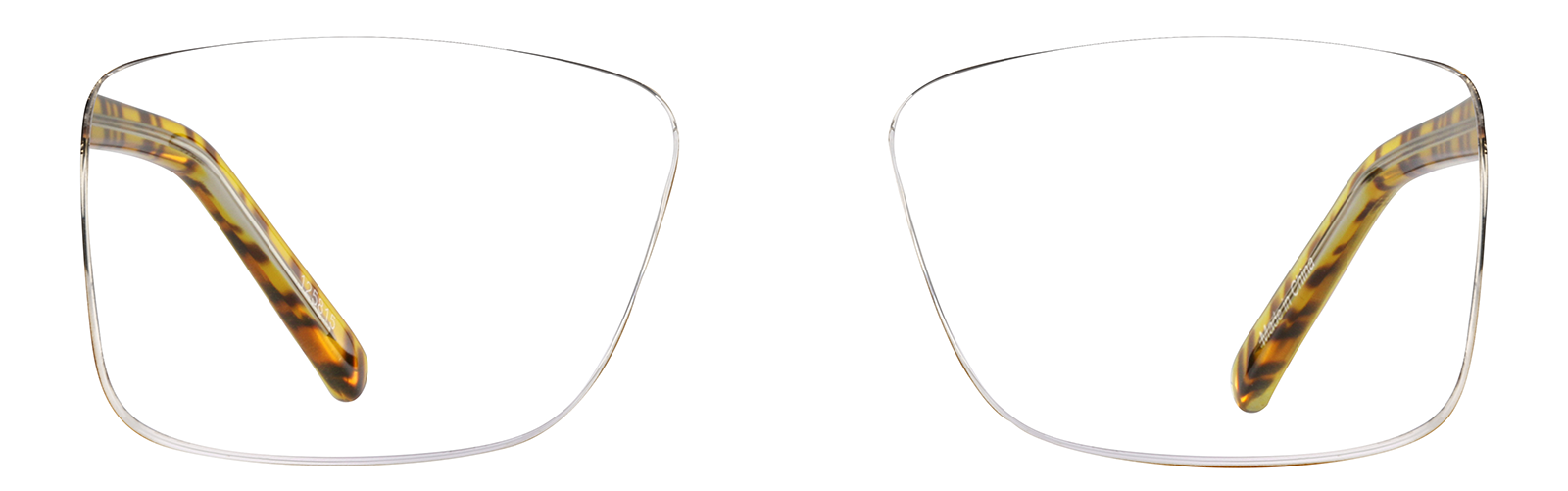 Black/White Rectangle Glasses #125821 | Zenni Optical