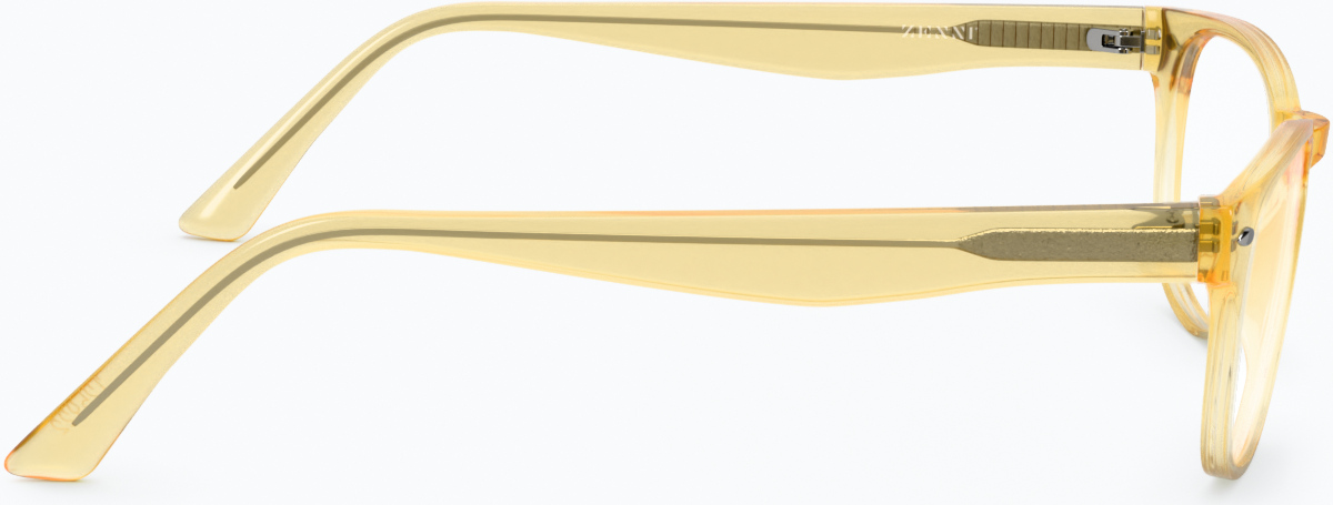 Side view of Square Glasses 125922 in Sunflower thumbnail