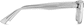 Side view of Rectangle Glasses 126012 in Mist thumbnail