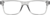 Front view of Rectangle Glasses 126012 in Mist thumbnail