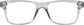 Front view of Rectangle Glasses 126012 in Mist thumbnail