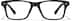 Rectangle Glasses 126021 in Black