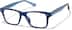 Rectangle Glasses 126036 in Blue