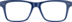 Rectangle Glasses 126036 in Blue