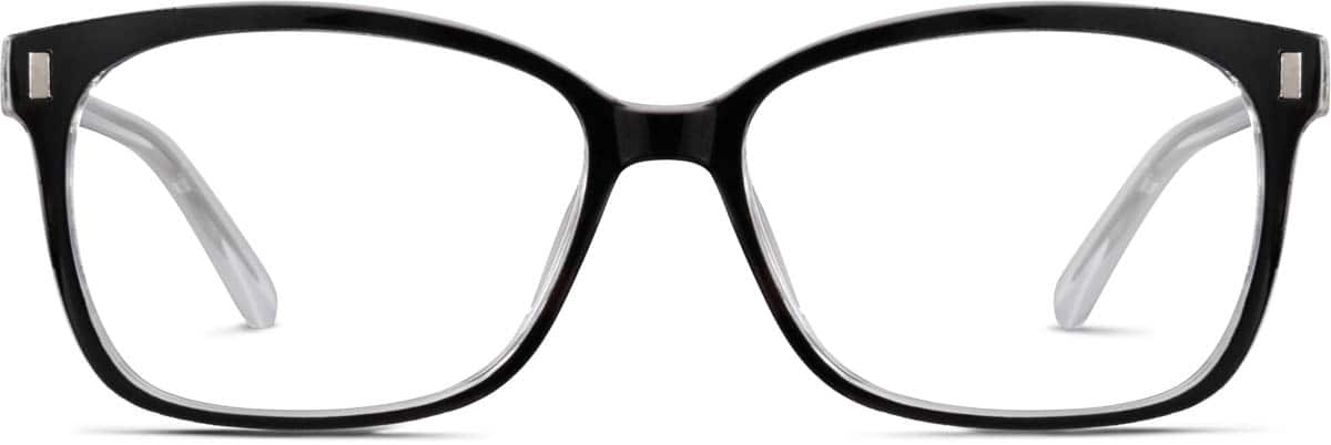Brown Square Glasses #126215 | Zenni Optical Canada