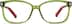 Square Glasses 126224 in Green