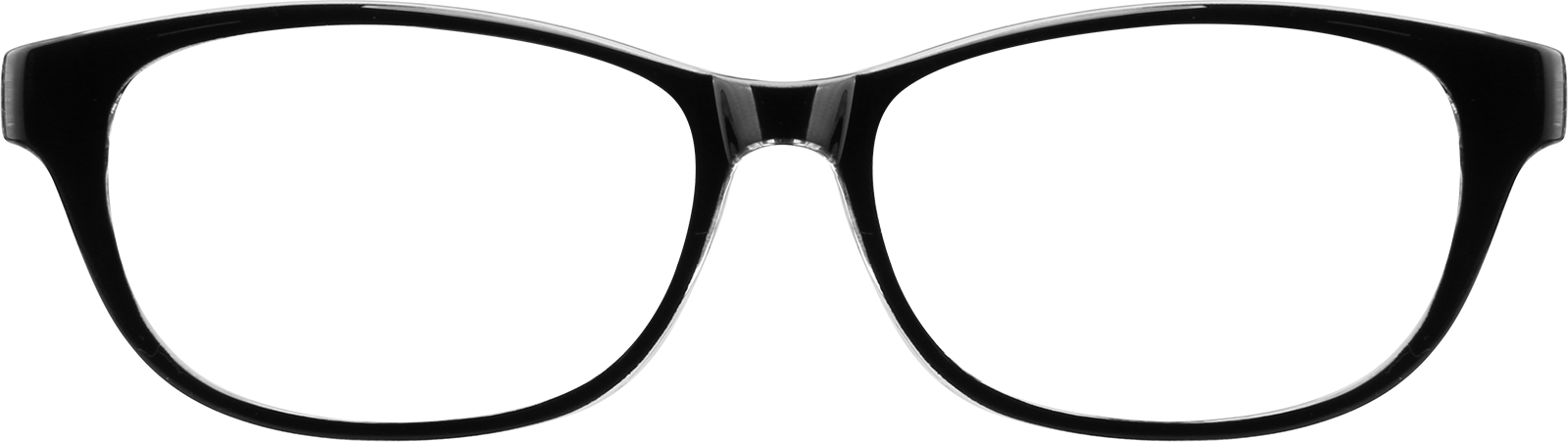 Black Oval Glasses #126321 | Zenni Optical