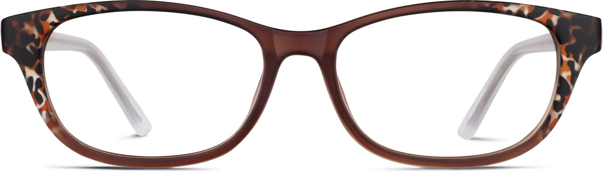 Brown Oval Glasses