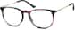 Angle view of Round Glasses 126629 in Floral thumbnail