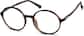 Angle view of Round Glasses 126925 in Tortoiseshell thumbnail