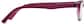Side view of Oval Glasses 127317 in Purple thumbnail