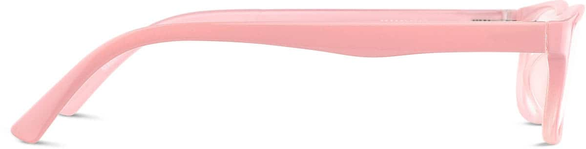 Side view of Oval Glasses 127319 in Pink