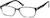 Angle view of Oval Glasses 127339 in Floral thumbnail