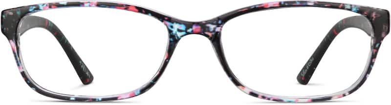 Floral Oval Glasses