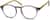 Angle view of Round Glasses 127412 in Smoke thumbnail