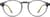 Front view of Round Glasses 127412 in Smoke thumbnail