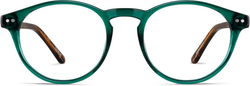 Emerald Round Glasses