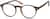 Angle view of Round Glasses 127425 in Tortoiseshell thumbnail