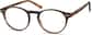 Angle view of Round Glasses 127425 in Tortoiseshell thumbnail