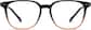 Front view of Square Glasses 127921 in Black Pattern thumbnail