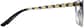 Side view of Square Glasses 127921 in Black Pattern thumbnail