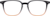 Front view of Square Glasses 127921 in Black Pattern thumbnail