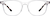 Front view of Square Glasses 127923 in Clear thumbnail