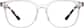 Front view of Square Glasses 127923 in Clear thumbnail
